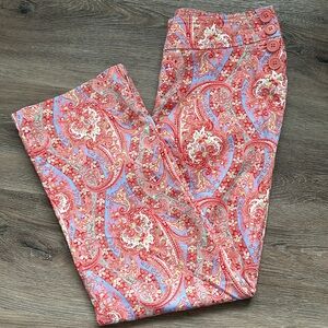 HAROLD’S Paisley Cropped Pant